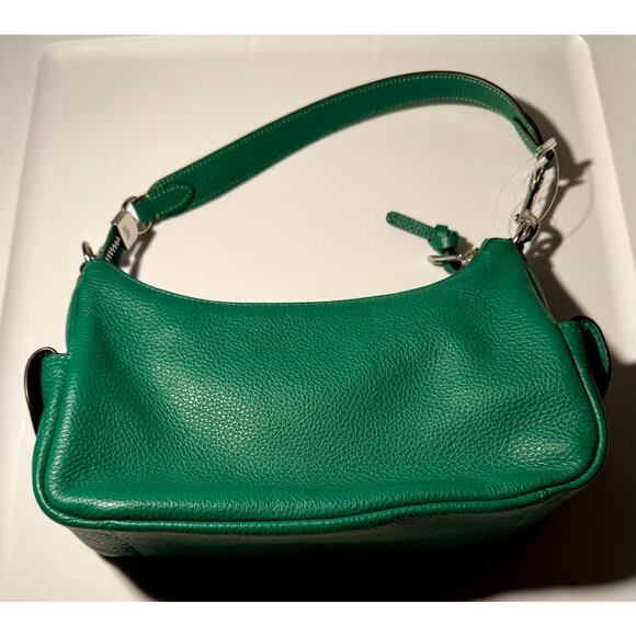 NWT Coach Pennie Shoulder Bag in Shamrock Green - Picture 2 of 9